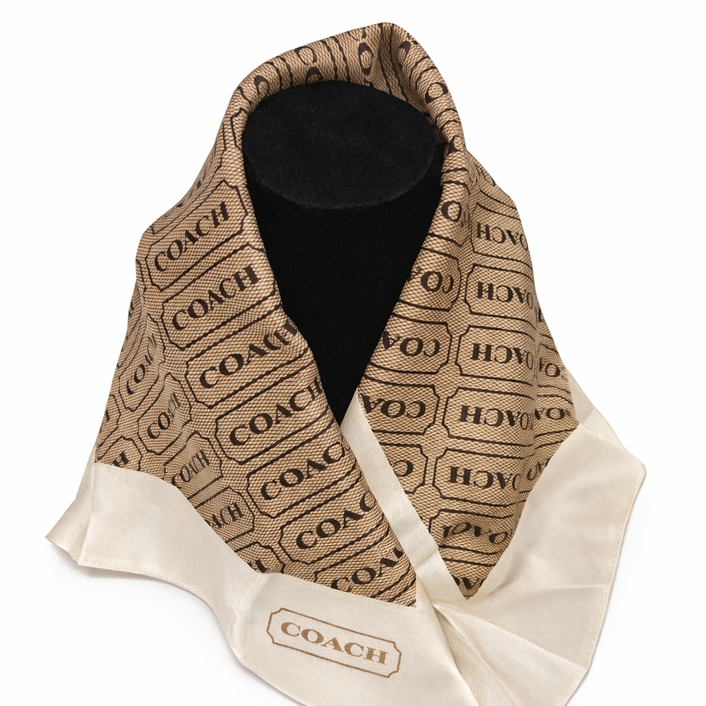 Coach Square Scarf - Picture 3 of 3